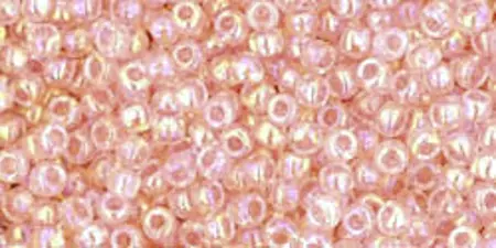 TOHO - Round 11/0 : Transparent-Rainbow Rosaline  TR-11-169